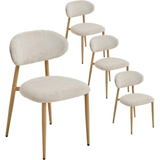 Mobile funzionale con braccioli struttura in metallo beige