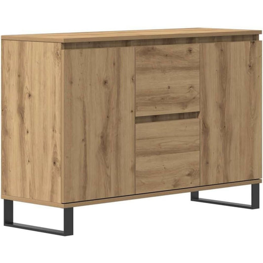 Mobile contenitore con vano contenitore rovere
