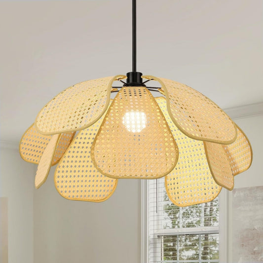 Lampade a sospensione rivestimento in tessuto stile vintage nero