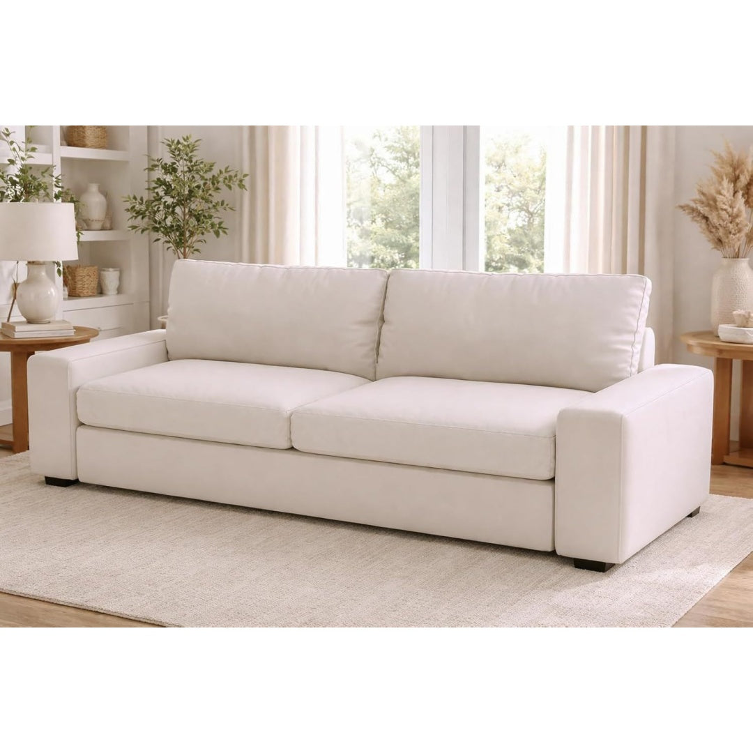 Divano da soggiorno HomeTown Market Sofa Cover copridivano, beige