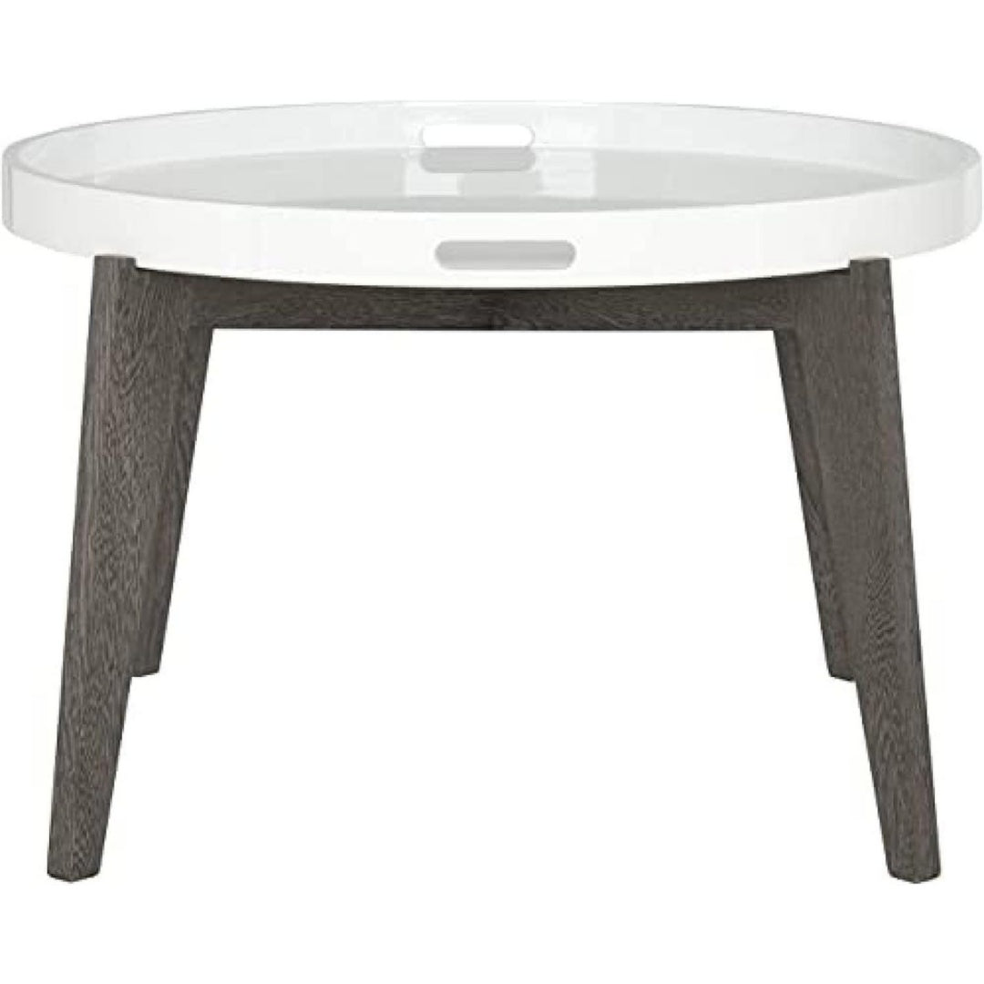 Piano d appoggio struttura in metallo bianco