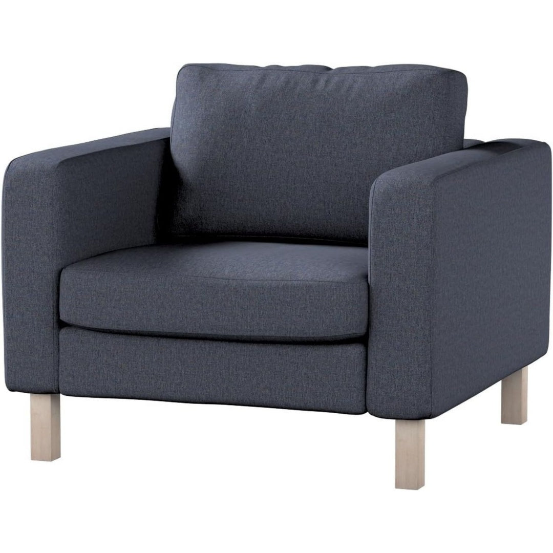 Seduta lounge Dekoria Ricambio rivestimento poltrona Karlstad blu